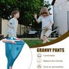 Granny Pants Yard Pitching Party Game Props Family Sack Race Bags with 2 Bouncy Balls Picnic Birthday Outdoor Tossing Game Sets