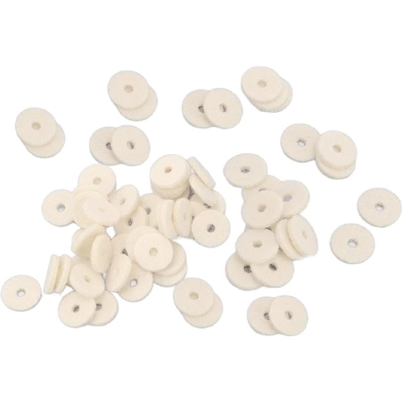 12mm Piano Felt Pads,Piano Leveling Key Washers Piano Regulating Tools for Piano