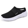 Women's Casual Fly Woven Breathable Flat Slippers with Toe Caps