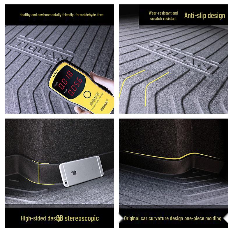 Volkswagen Trunk Mat for Tharu, T-Roc, Touran L, Lavida, T-Cross, Sagitar - Waterproof & Non-slip