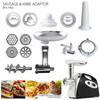 220V Electric Meat Grinder Sausage Stuffer Shredder Detachable Sausage Machine