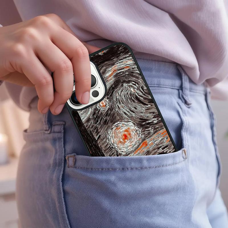 Great Aesthetic Art Painting Phone Case For iPhone 17 Air 15 16e 14 13 Pro Max Coque 12 11 Pro Max PLUS cover