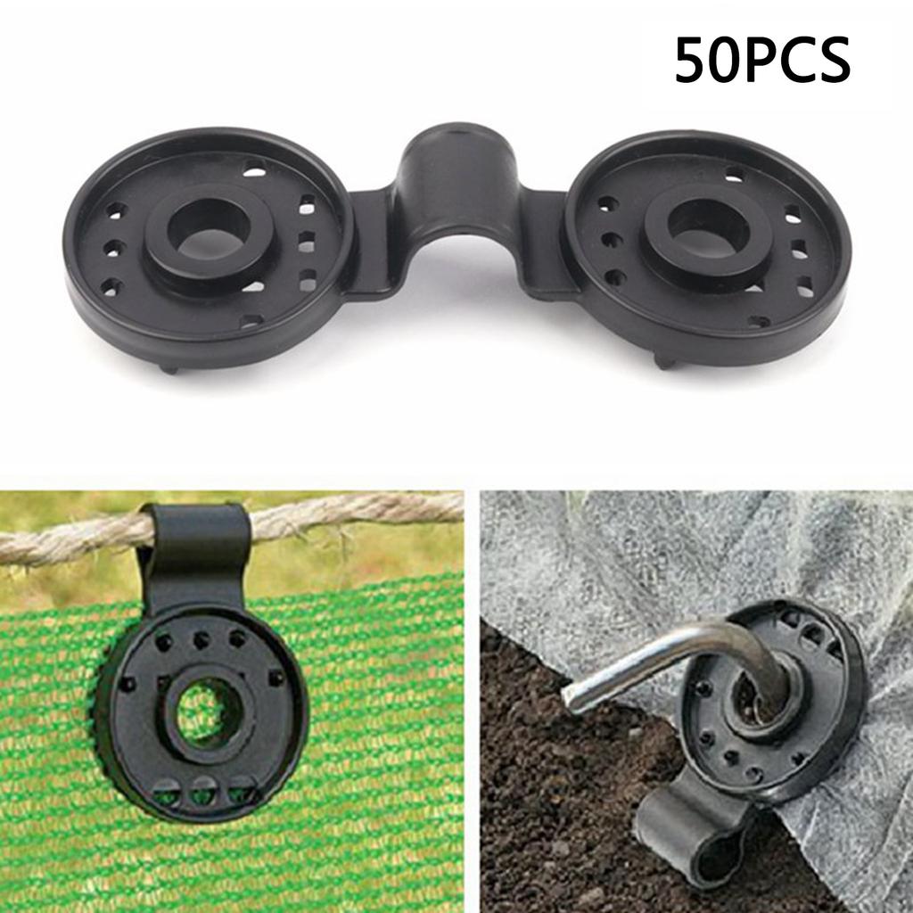 Clip Per Teloni Resistenti In Nylon, Confezione Da 24 Morsetti + Corde Elastiche, Fissaggio Per Tende E Coperture
