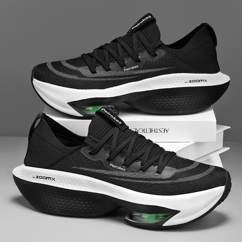 Marathon Air Cushion Casual Men Sports Running Shoes Breathable Lightweight Womens Comfortabl Athletic Nonskid Sneakers Footwear