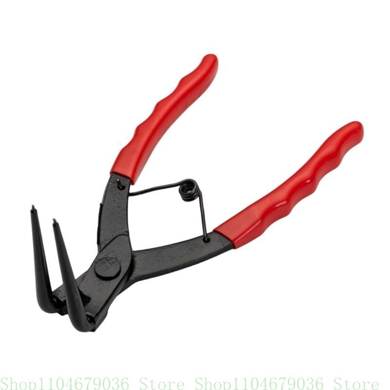 Rings Pliers Long Nose Circlip Motorcycle Removal Tool Clamps Fit for Confined Areas High Carbon Steel Construction