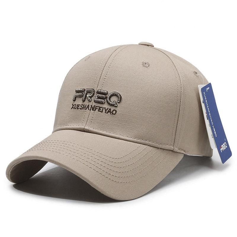 New Embroidery Ball Baseball Cap Sports Sunscreen Men's and Women's Sun Hats Breathable Versatile Casual Duck Tongue