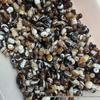Twisted Silk Agate Coffee Color Beads, 8x16MM, Small Vase Shape for Bracelets & Necklaces.