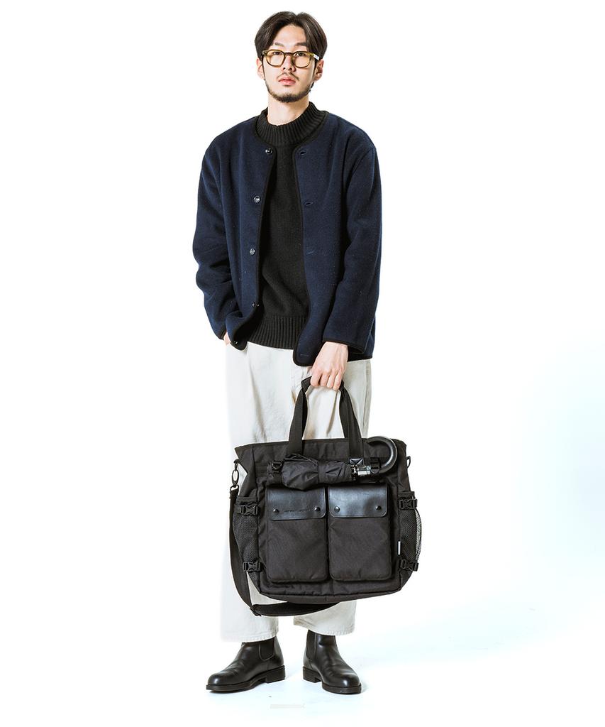 Aged Gray Repreve Talk Bag (Black)