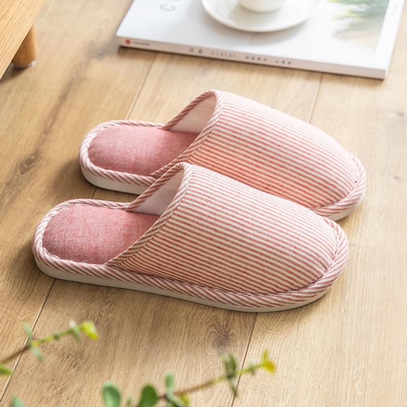 

Spring & Autumn Cotton-Linen Slippers: Non-Slip Indoor Shoes for Men & Women - Comfortable for All Seasons 40-41 (Fits 39-40)