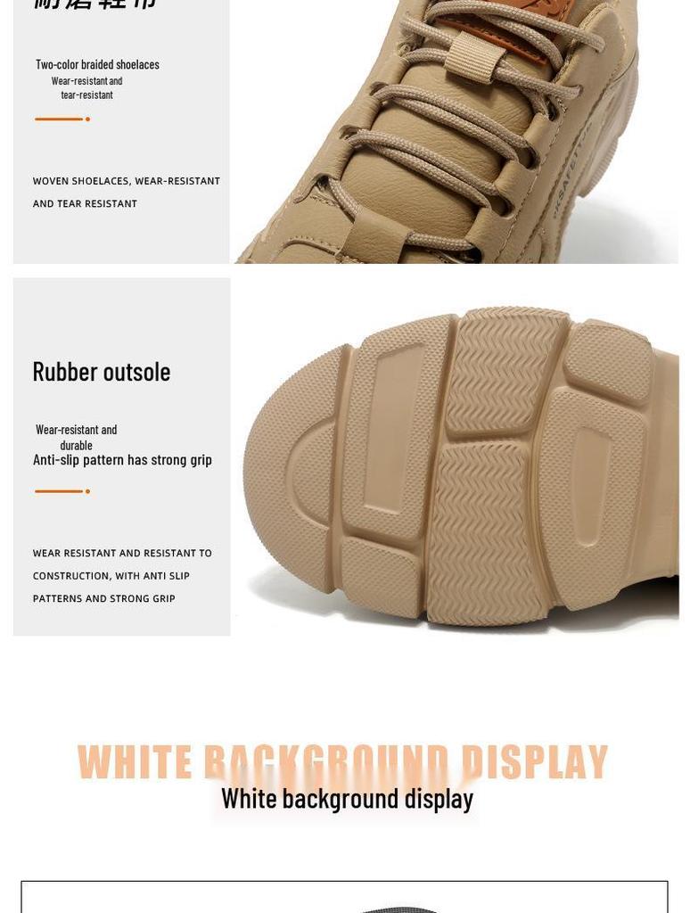 2026 Ultra-Fiber All-Season Safety Shoes: Anti-Smash, Anti-Puncture, Durable, Comfortable for Long Standing.
