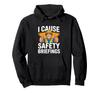 Funny Construction Safety Briefing Hard Hat Builder Worker Hoodie