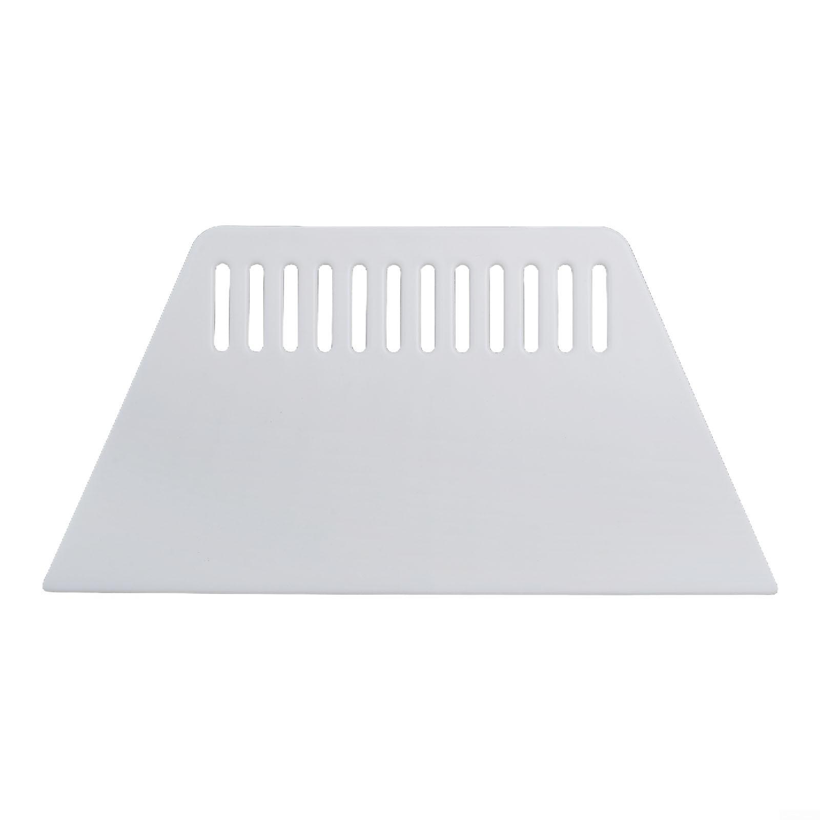 Пластиковый скребок высокой твердости, многоразовый автомобильный скребок белый