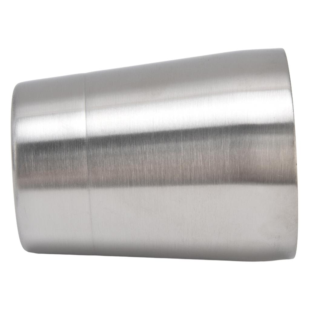 Dvoustěnný kovový hrnek na pivo z nerezové oceli 304, hrnek na koktejly a kávu, protiopařovací hrnek