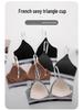 Women's Pure Cotton Sports Wrap Top - Sexy, Wire-Free Bra with Beautiful Back - Comfortable & Breathable