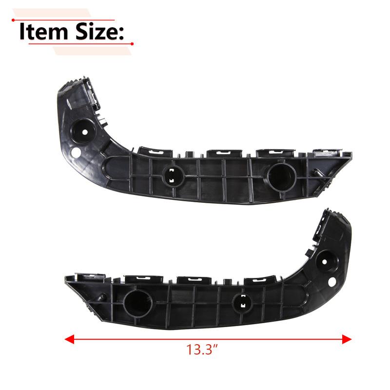 1 Pair Front Bumper Mount Support Bracket Left and Right Side for Toyota 4Runner 2014-2018 5211535153 5211635152