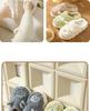 Plush Cartoon Lamb Heart Slippers for Couples - Cozy Indoor Winter Footwear for Women & Men