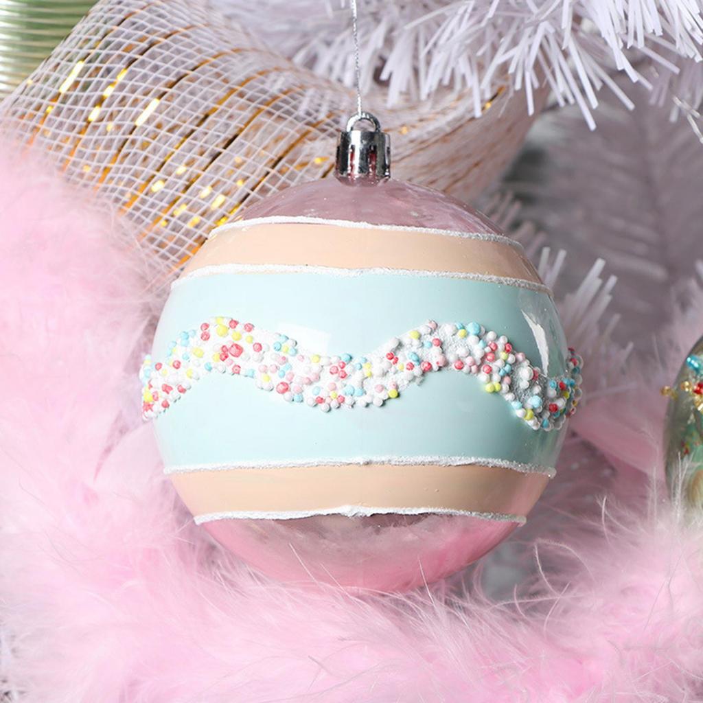 Delicate Christmas Ball Christmas Tree Decoration Ornaments for Home Decor New Year Navidad Pendant Ball Accessory