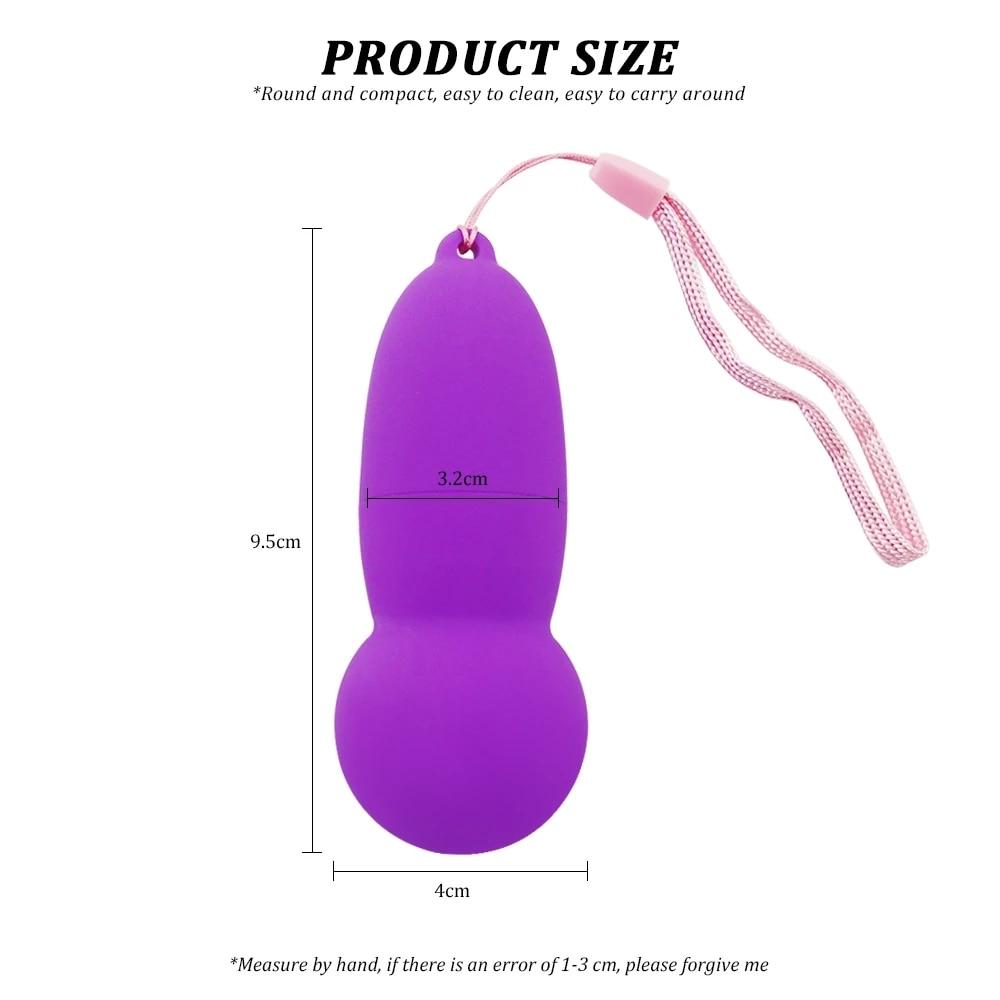 Egg Vibrator Magic Wand Clitoral Stimulator G-spot Massager Female Sex Toy