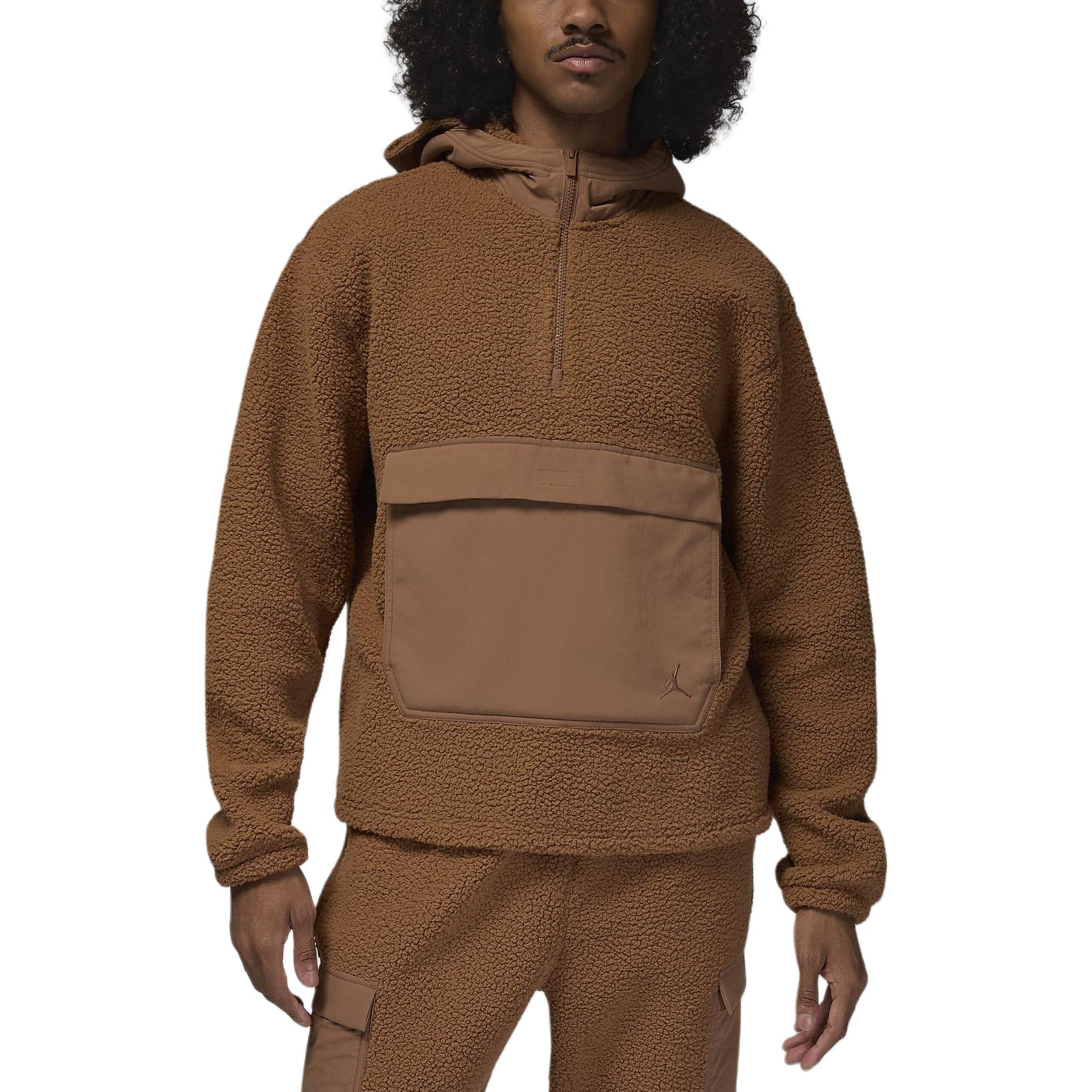 

Jordan Удобное свободное повседневное худи мужское худи Archio-Brown FV7452-223 XXXL