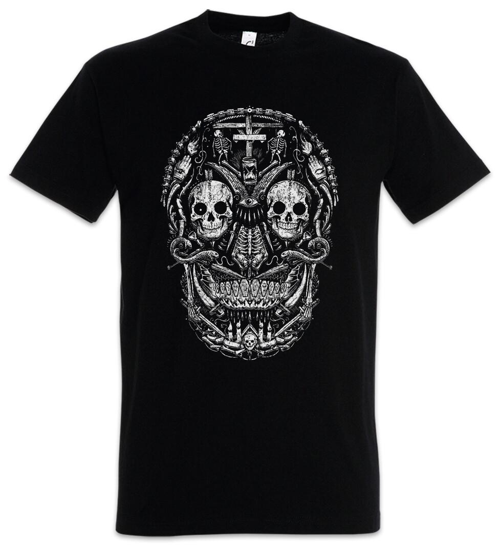 Mexican Skull I Men s T-Shirt Mens Womens Tees Top Skull Sugar Gang Latino Mexico Tattoo Gang S