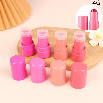 1 Stück 4g Nachfüllbarer Lippenstifttube Lippenbalsam Behälter Rouge Tube Pflege Stift Kosmetikbehälter Lotion Behälter Reiseflasche
