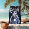 1Pc Ghostly Bride Butterflies Beach Towel Microfiber Beach Towel Thin Absorbent For Beach Swimming Yoga Bath Sports 0917156