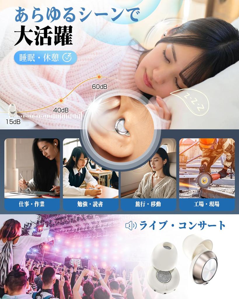 Earplugs [2026 Latest Model, 3 Noise Cancelling Modes, 45dB Noise Reduction] Sleep Earplugs, Complete Sound Blocking, 13dB SNR, Painless Silicone, Was