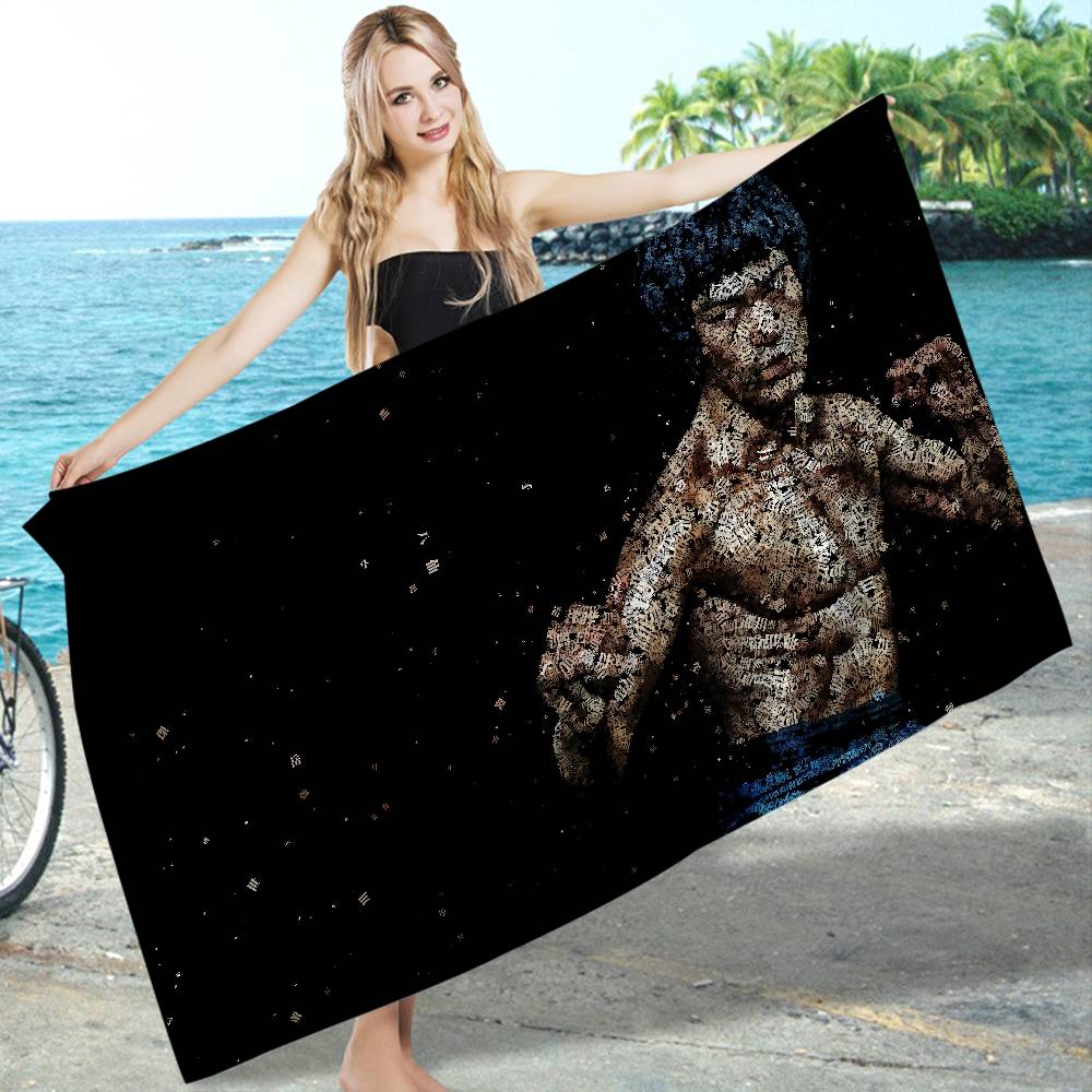 B-Bruces L-Lee Badhanddoek Microvezel Zacht Waterabsorberend Ademend Voor Meisjes Kinderen Decoratief Cartoon Strandlaken
