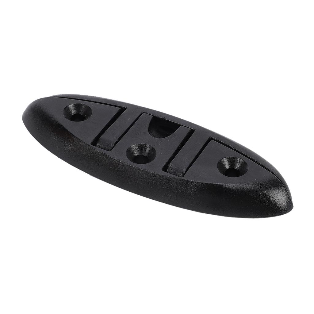 4 szt. 5 cali Knaga składana do łodzi Nylonowa knaga do mocowania łodzi Średnica gwintu 6 mm do łodzi Jachtu Kampera Czarna