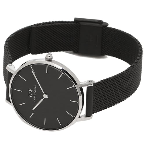 Daniel Wellington Women's Watch DW00100202 DW00600202 Black Silver