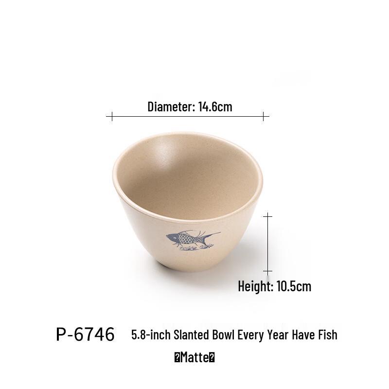 Commercial Melamine Slanted Serving Bowl