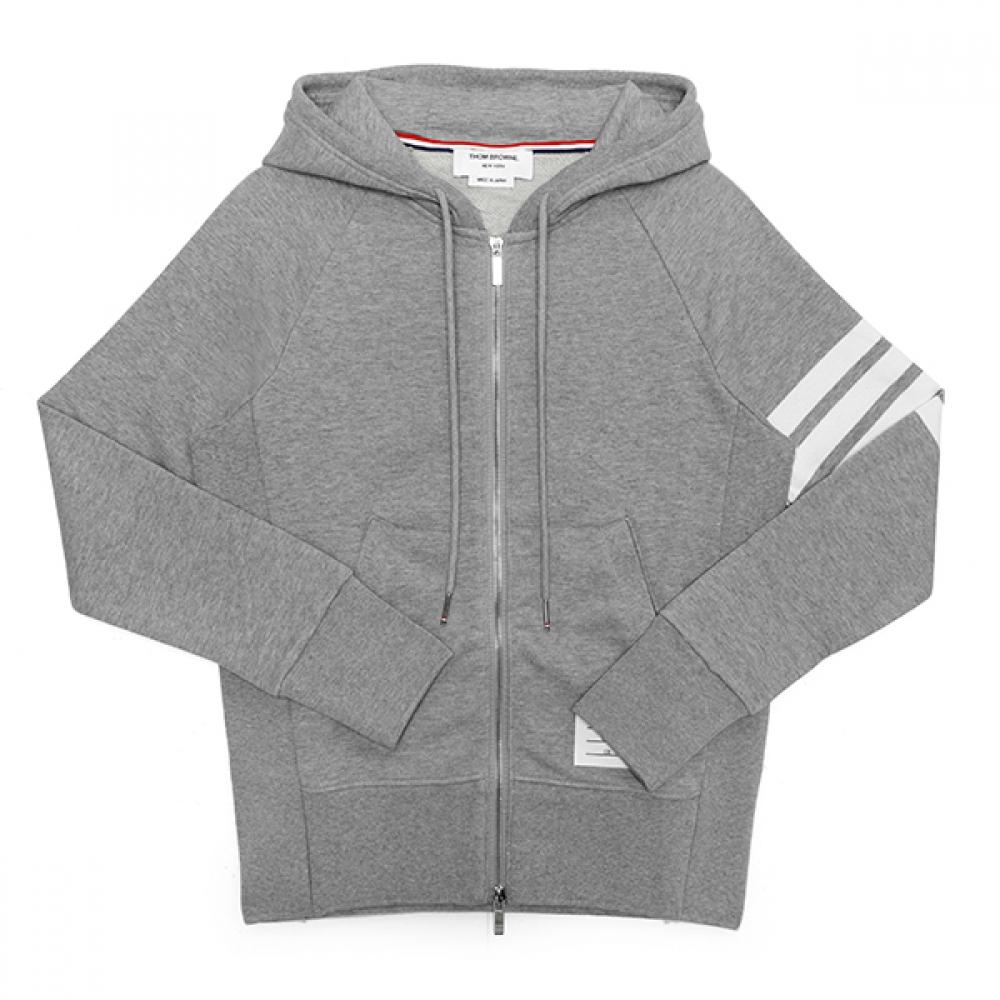 TrendMecca Watches Tom Brown Mjt022h 00535 068 Heren Zip-Up Hoodie met 4 Strepen MJT022H 00535 068 (1)