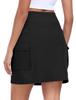 YIRUIYA Golf UV Tennis Skirt with Pockets and Inner Solid Available In a Wide Range of Perfect for and Sports Women's Skirt, Moisture-Wicking,