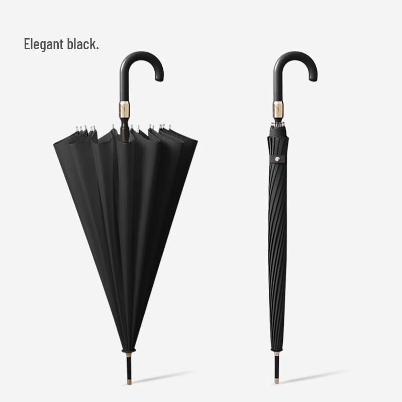 Magic Blossom 16-Rib Windproof Long Handle Umbrella