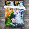Anime Hunter X Hunter Cartoon Duvet Cover Set HD Comforter Cover for Kids Bedding Sets Bedclothes Bedroom Decor