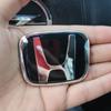 Honda Steering Wheel H Logo Sticker Red Black Interior Decal for Civic Accord City CR-V Jade Fit Odyssey Hybrid Car Accessories