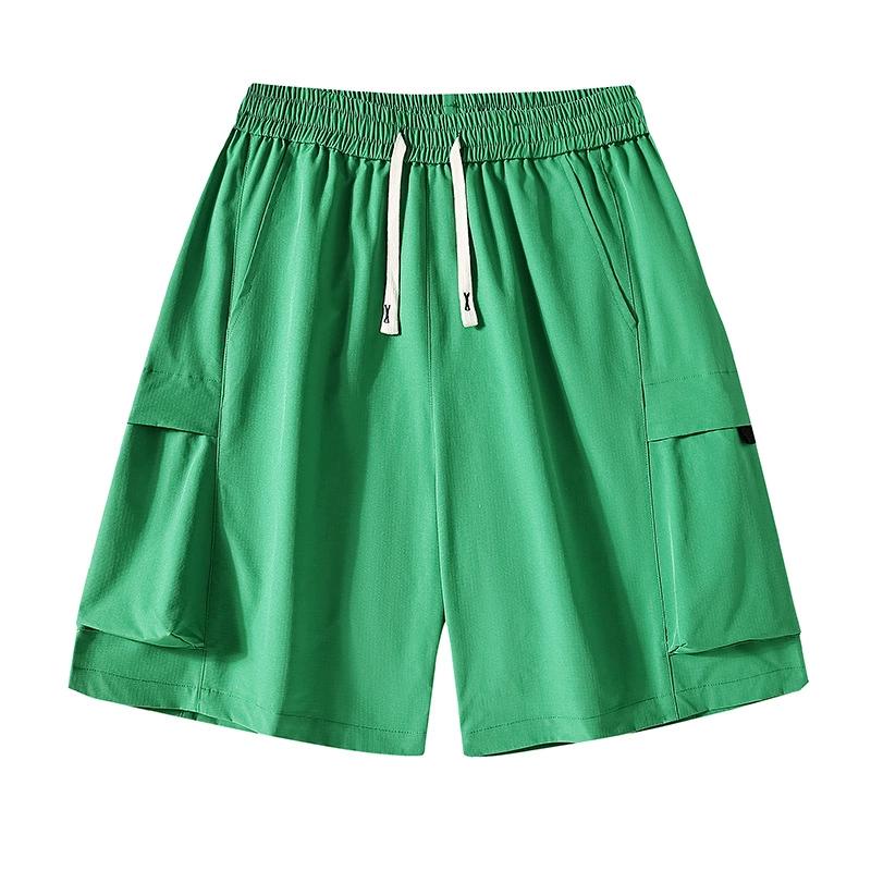 Arbeitsshorts Herren Sommer Leicht Schnelltrocknend Gerades Bein Lässige Sporthose Fünfviertelhose