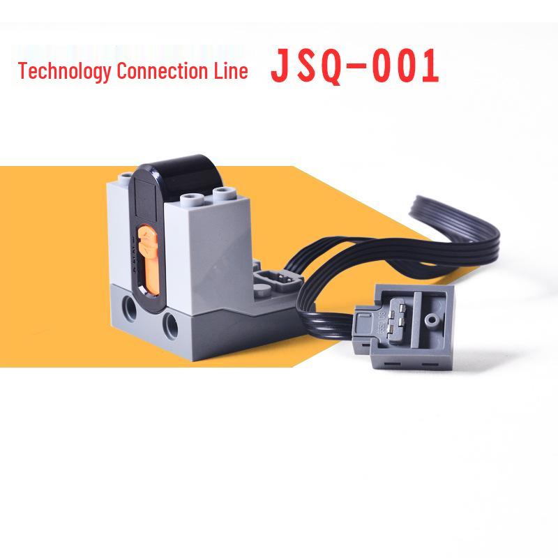 Compatible Lego M-Size Motor Power Set: Mechanical Building Blocks, Technology Accessories, Remote Control, 5 Battery Box