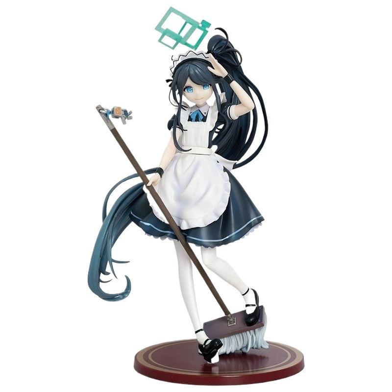 Generic Blue Archive Tendou Alice Maid Outfit Pvc Anime Girl Figure 24.5cm Desktop Decoration Collectible Model For Anime Fans