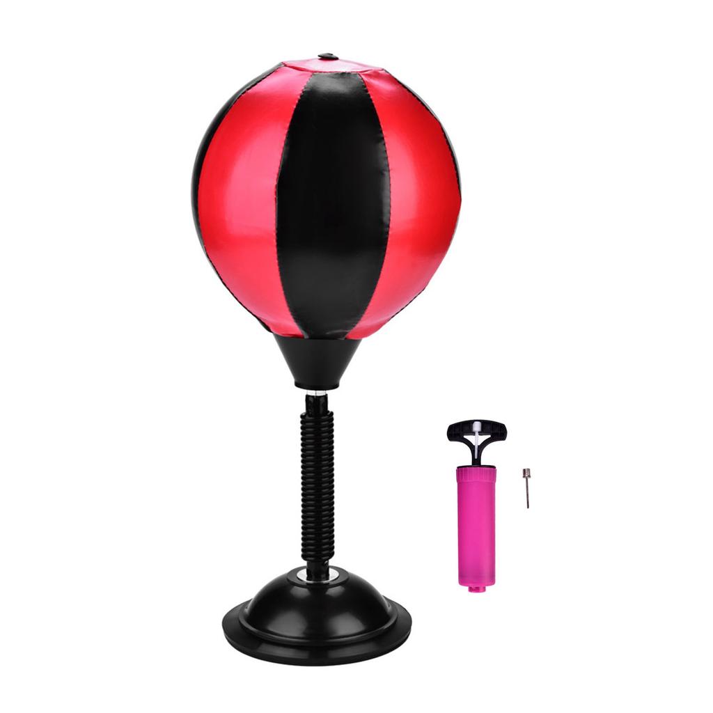 Desktop Boxing Desktop PU Punching Bag Speed Ball  Stress Relief Adult Sport Boxing Training Desktop Punch Desktop Speed Ball