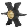 Water Pump Impeller 6 Blades 377230 Replacement for Johnson Evinrude OMC Outboard Motor 35hp 40hp 50hp 55hp