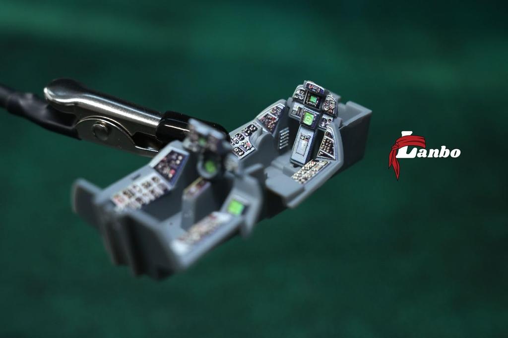Lambo Models 1/72 F-14A Innenraum 3D-Abziehbild (für Hobby Boss) Plastikmodell Abziehbild LNB72110 (Flugzeug)