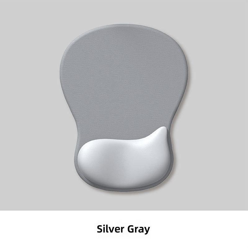 Gradient Simple Thickened Anti-Slip Ergonomic Computer Mouse Pad with Wrist Rest and Silicone Mouse Mat