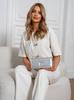 PU purse wallet R-MW-01-6045 silver