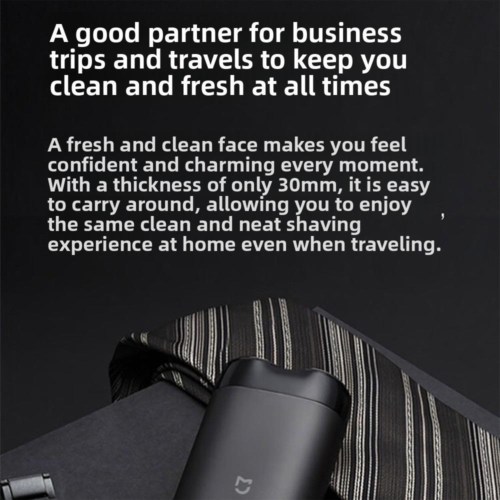 XIAOMI  Mijia Electric Shaver S100, IPX7 Waterproof, Dual Floating Heads, Type-C Charging, Portable Men's Razor