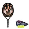 Beach Paddle Sport Racquet with Storage Bag 3K Carbon Fiber Racket