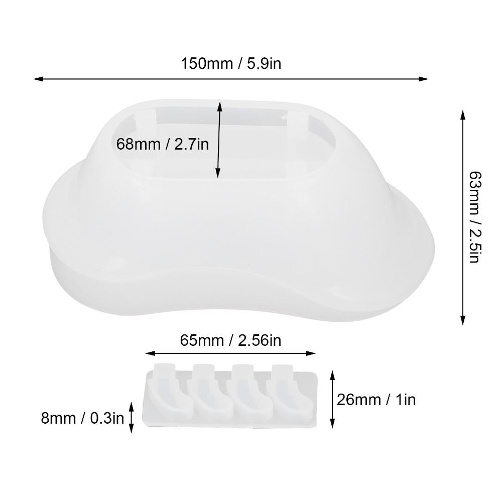Easy Demoulding Resin Molds DIY Casting Storage Box Mold Silicone Molds For Jewelry Making