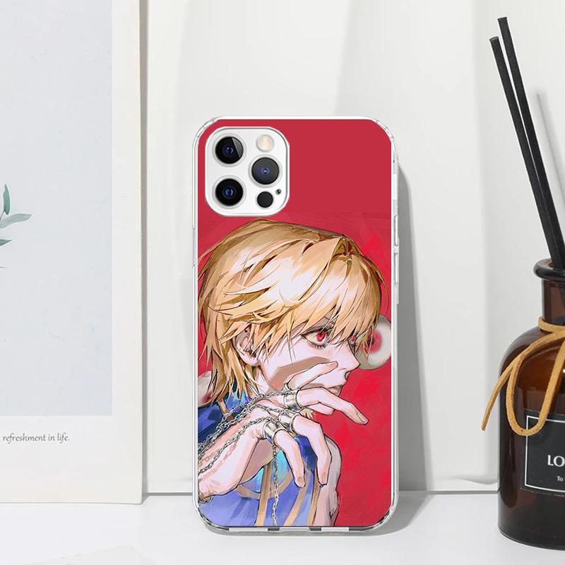 Huner X-Hunters Kurapika Phone Case For Iphone 17 Air 16 15 Plus 16E 14 Pro Max 13 Mini 12 11 7 8 SE Fundas Soft Back Cover 17 A