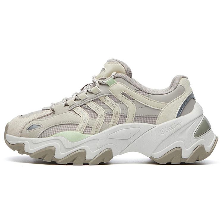 FILA Sofia  Cream Gray  Women s F12W134159FSF 38.5