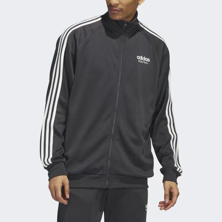 Adidas Jackets Men's Black Stand Collar Moderate Other IL2189
